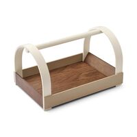 Dark oak / Beige / White