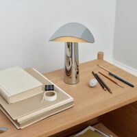 Lium Portable Lamp Chrome