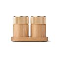 Oak / Brass