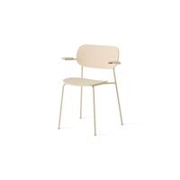 Co Dining Chair With Armrest Ivory