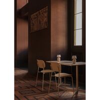 Co Dining Chair With Armrest Ivory
