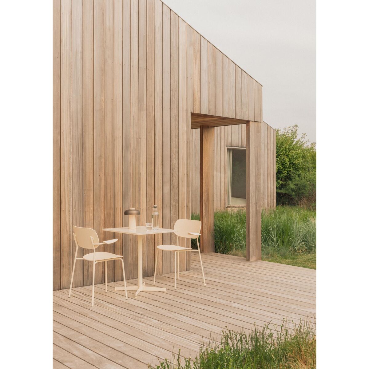 Nook Dining Table 70x60 Ivory/Kunis Breccia