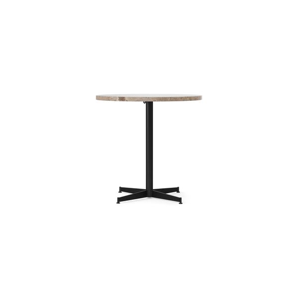 Mesa de Comedor Nook Ø80 Negro/ Kunis Breccia