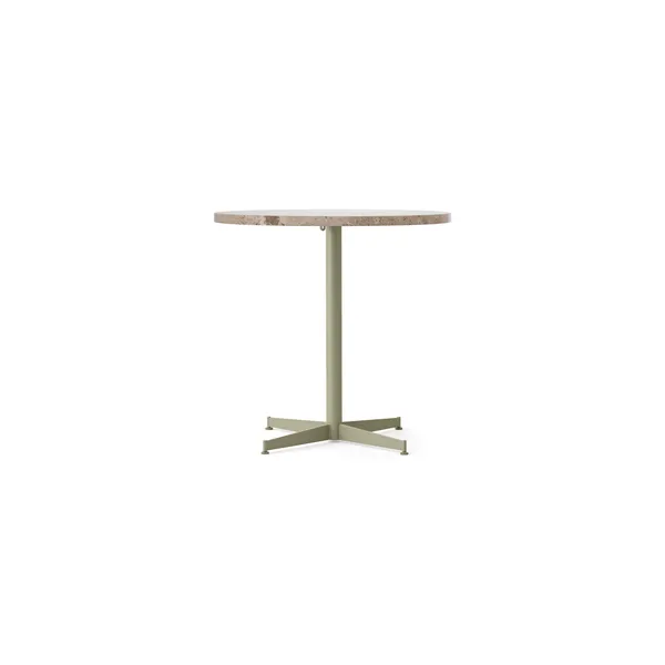 Nook Dining Table Ø80 Olive/Kunis Breccia