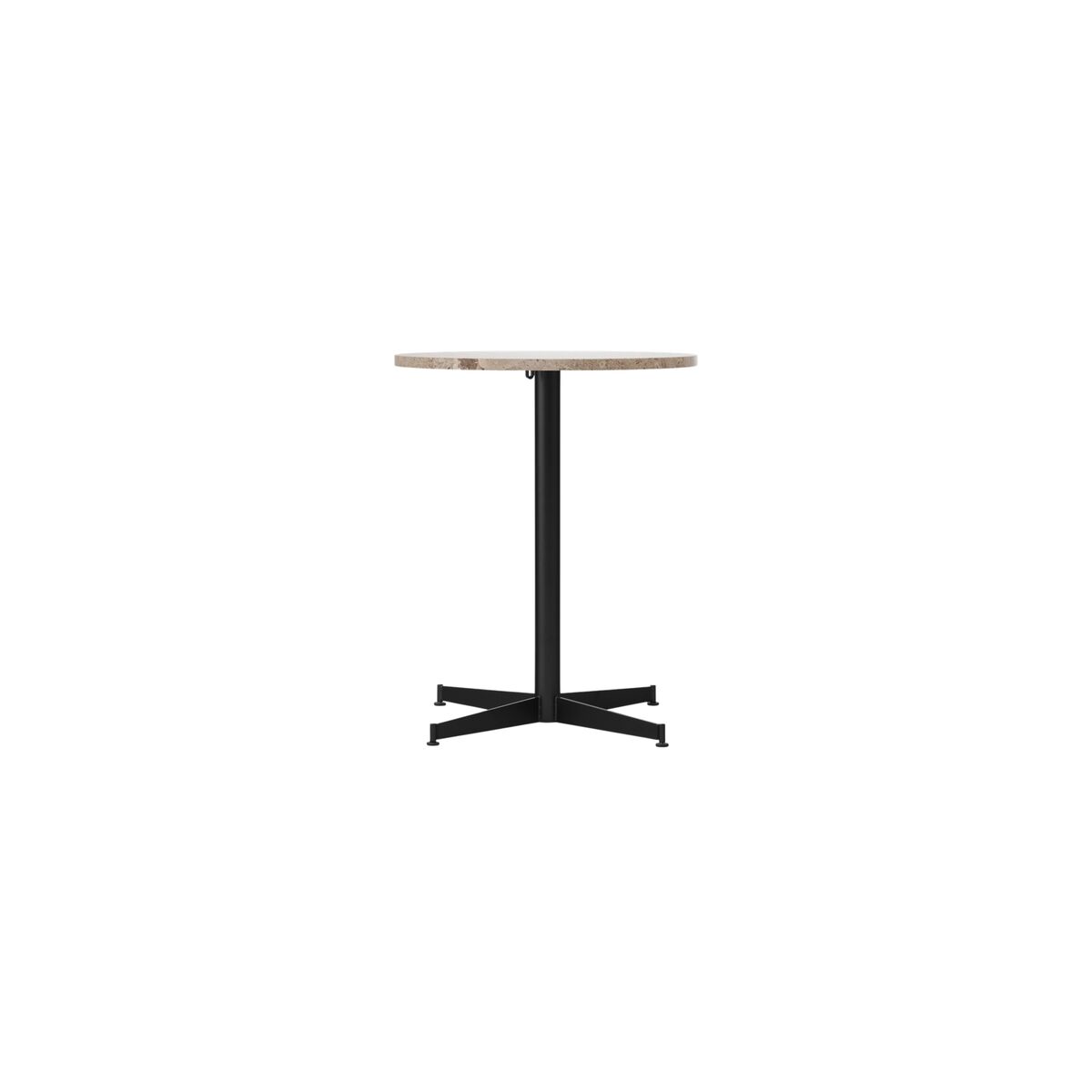 Nook Dining Table Ø60 Black/ Kunis Breccia