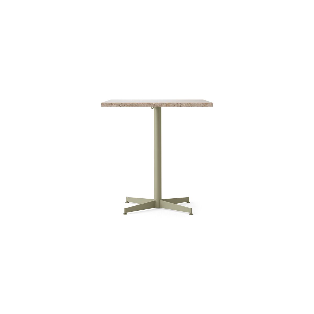 Nook Dining Table 70x60 Olive/Kunis Breccia