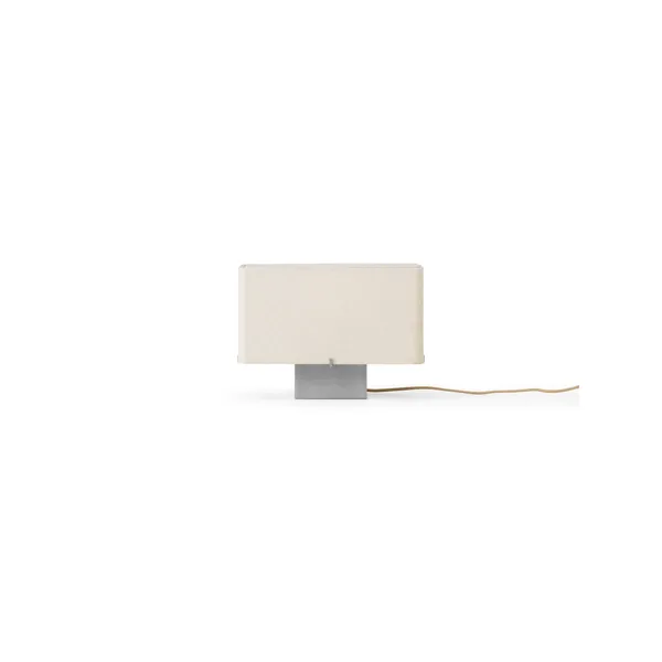 Nonna Table Lamp H24 Brushed Aluminum/ Sand