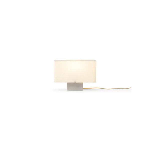 Nonna Table Lamp H24 Brushed Aluminum/ Sand
