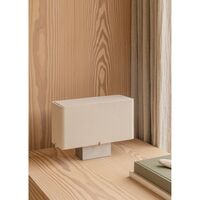 Nonna Table Lamp H24 Brushed Aluminum/ Sand