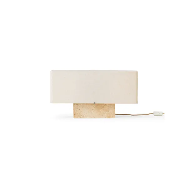 Nonna Table Lamp H30 Travertine/ Sand