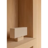 Nonna Table Lamp H30 Travertine/ Sand
