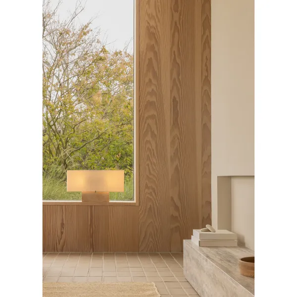Nonna Table Lamp H30 Travertine/ Sand