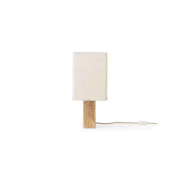 Nonna Table Lamp H49 Travertine/ Sand