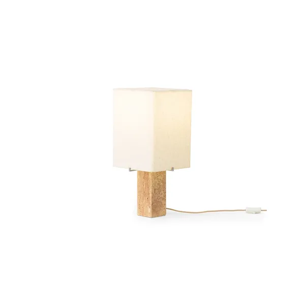 Nonna Table Lamp H49 Travertine/ Sand