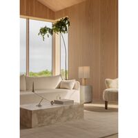 Nonna Table Lamp H49 Travertine/ Sand