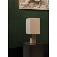 Nonna Table Lamp H49 Travertine/ Sand