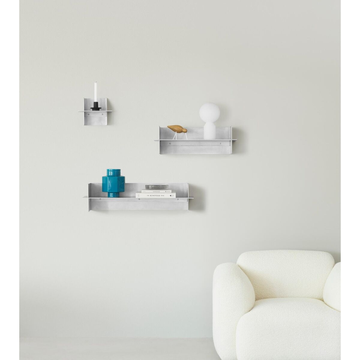 Alu Plank 25 cm Aluminium