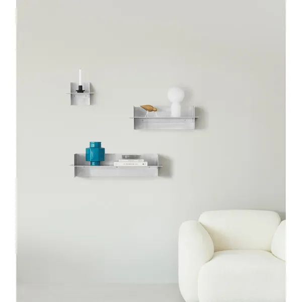Alu Shelf 80 cm Aluminum