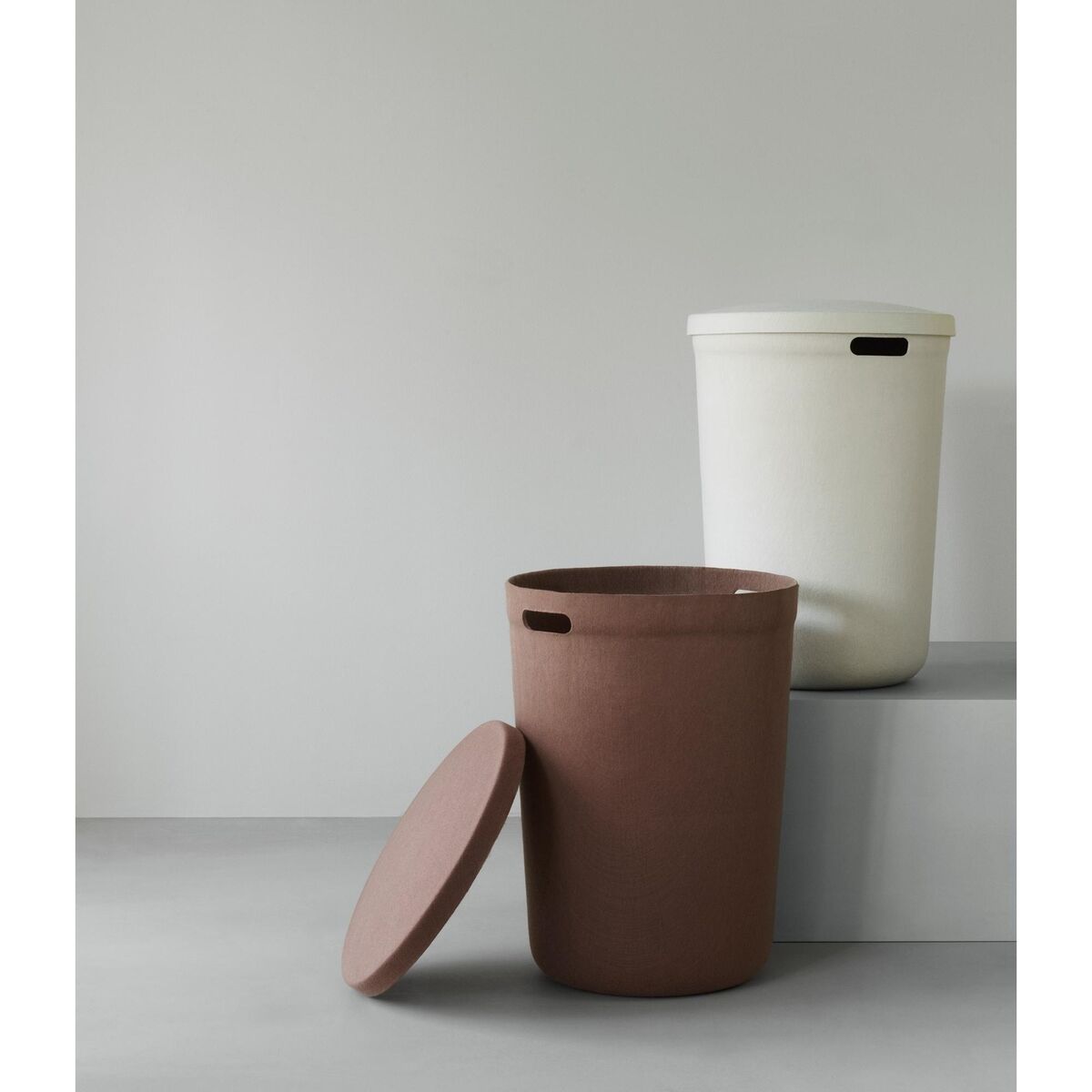 Hide Laundry Basket Brown