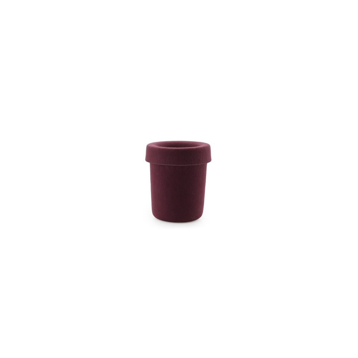 Poubelle de Bureau Hide Office de , Couleur Bordeaux
