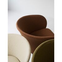 Knit Spisebordsstol Sort/Brandy