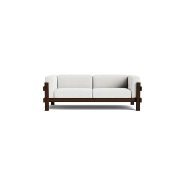 Kube 3-Sitzer-Sofa Dunkelbraun/Hallingdal 110