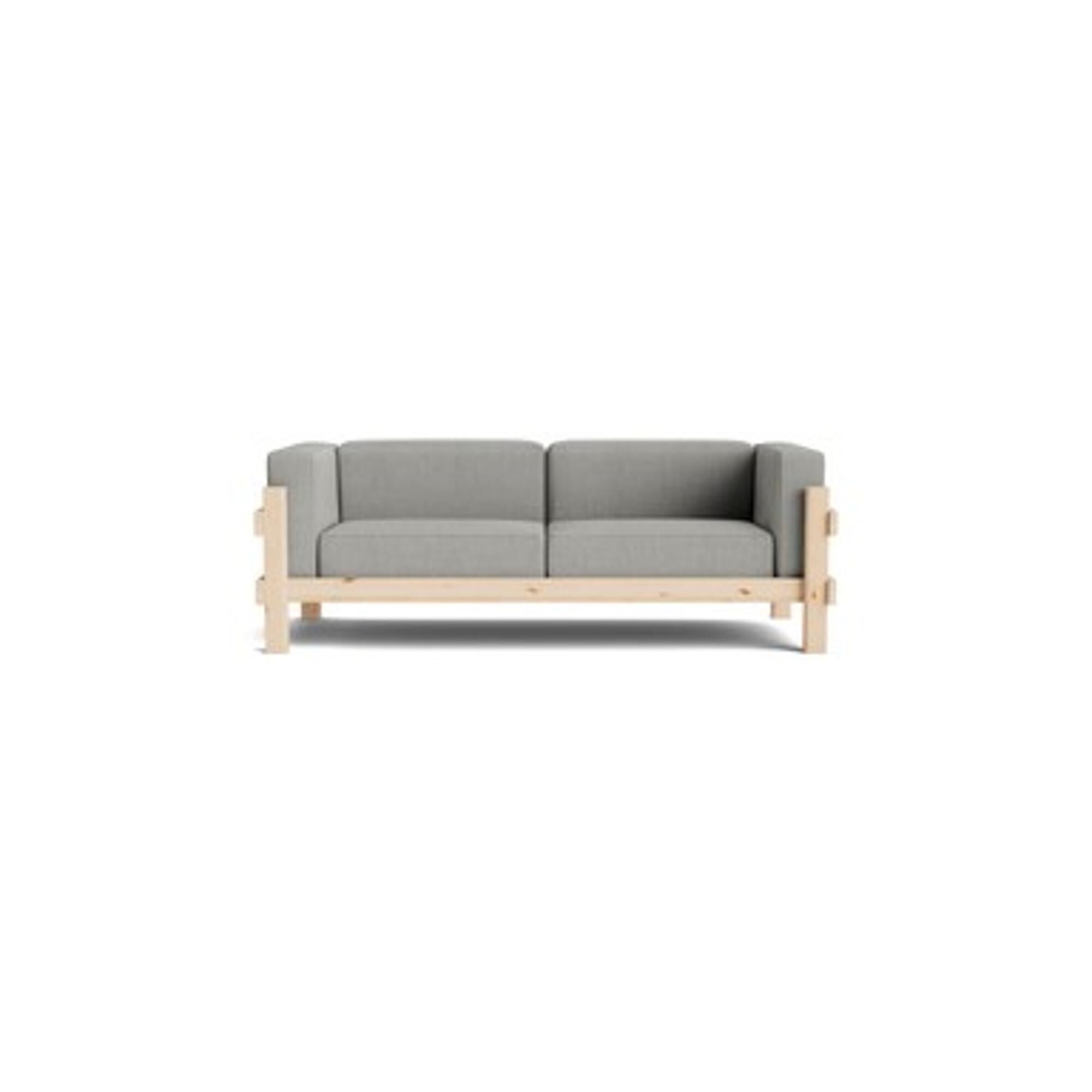 Kube 3-seters Sofa Furu/Remix 133