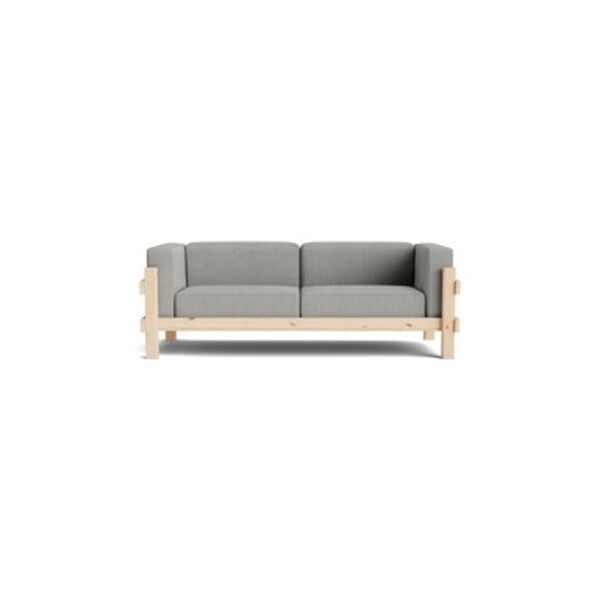 Kube 3-Sitzer-Sofa Kiefer/Remix 133