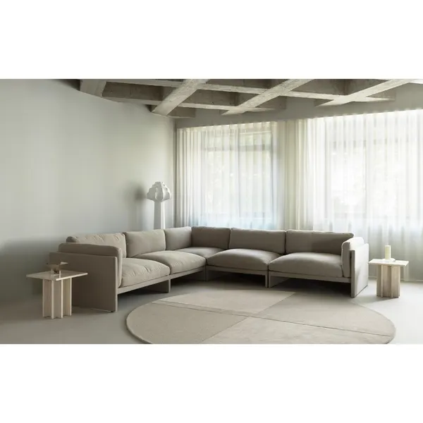 Level Teppich Ø280 Grau