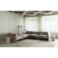 Level Teppich Ø280 Grau