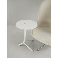 Table D'appoint Relevable Blanc