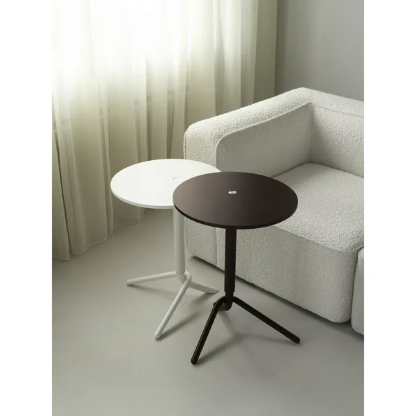 Lift Side Table White