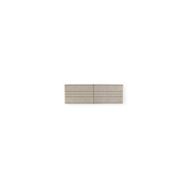 Seam Rug 80x250 Grey Tones