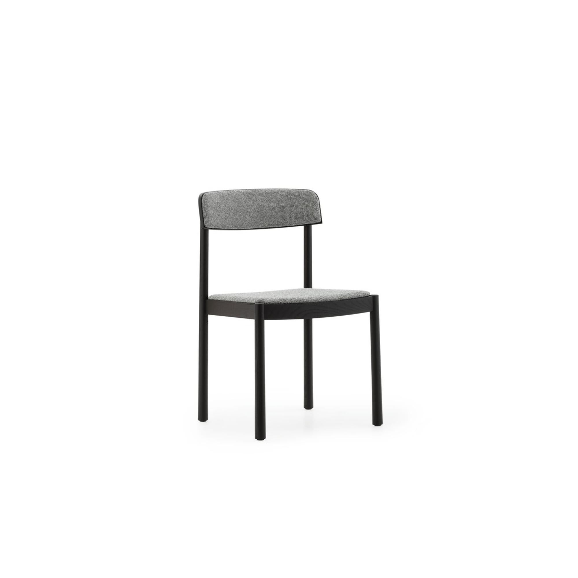 Timb Spisebordsstol Polstret Sort/Hallingdal 166