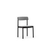 Timb Spisestuestol Trukket Sort/Hallingdal 166