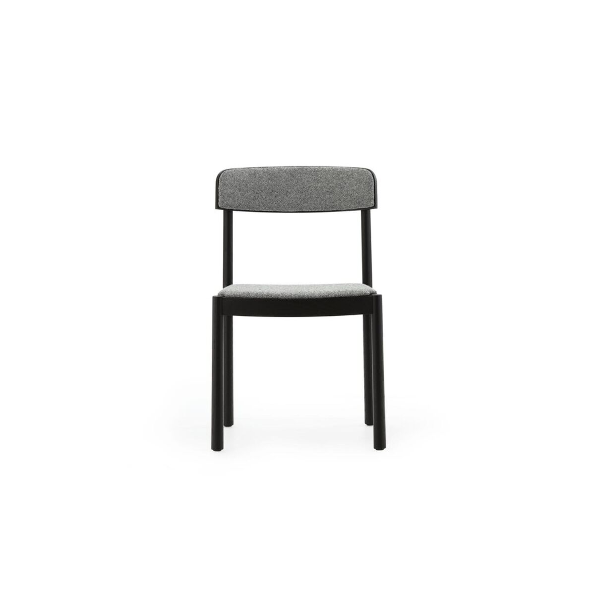 Timb Spisestuestol Trukket Sort/Hallingdal 166