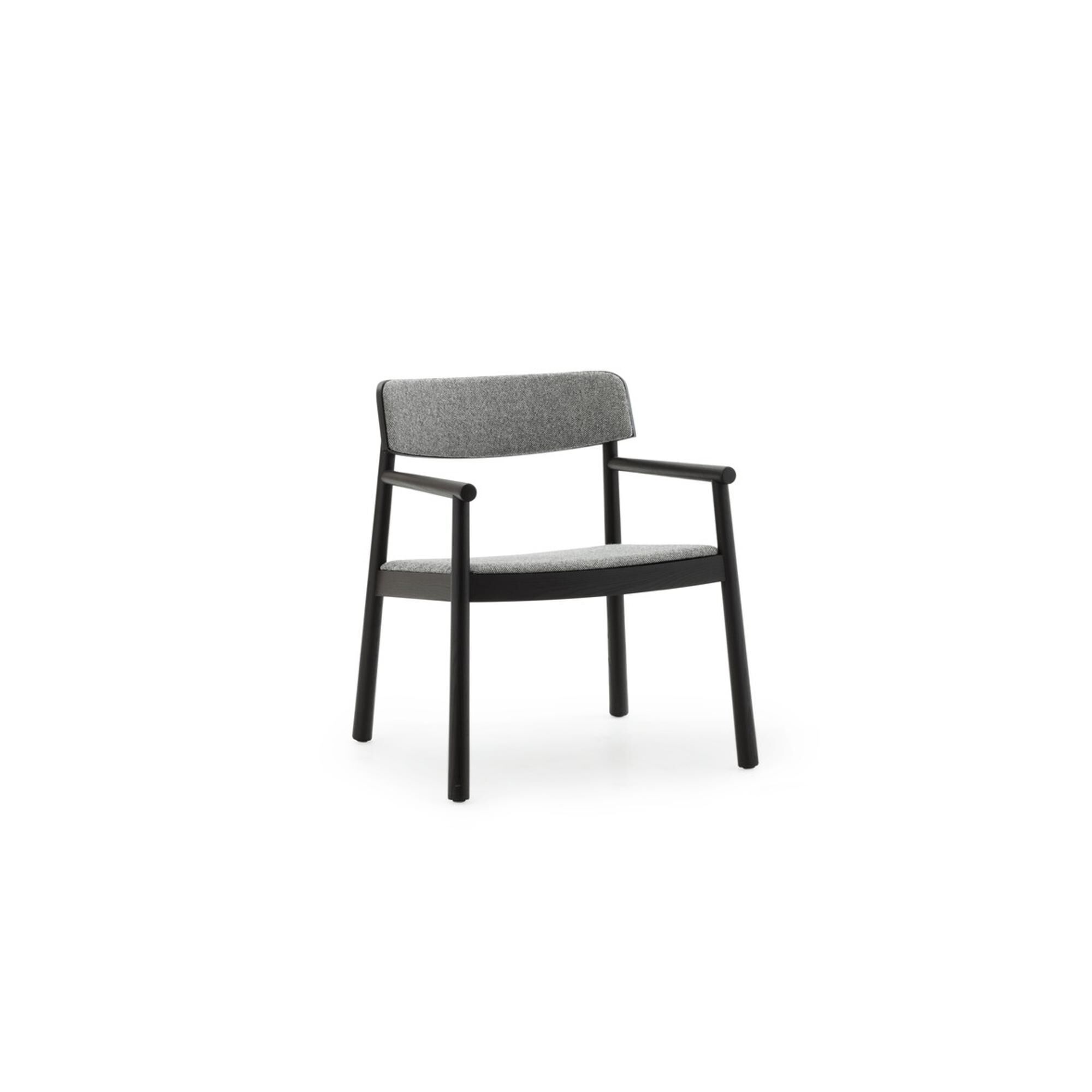 Timb Lenestol Polstret Sort/Hallingdal 166