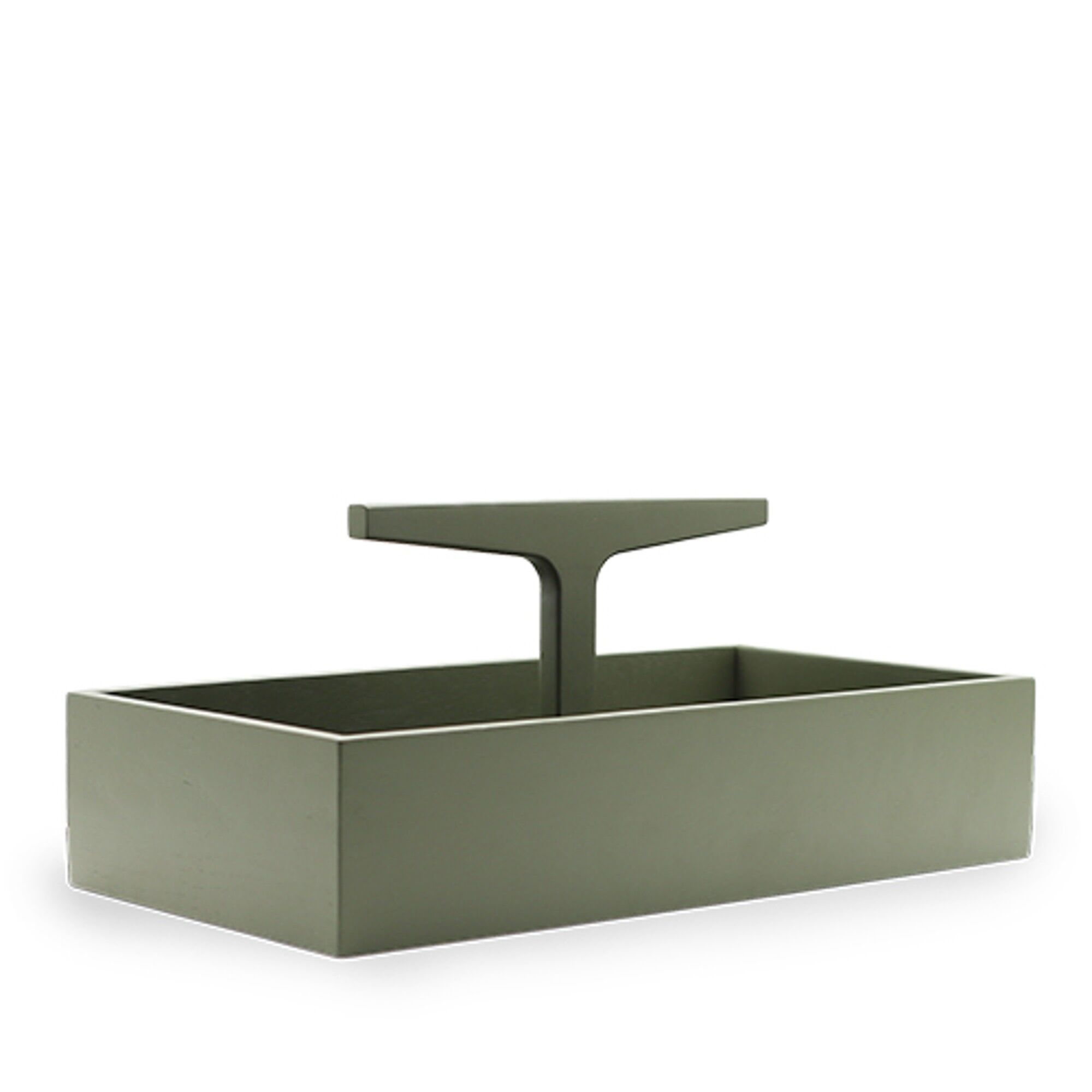 Coffret à Outils Bas de La Collection Ro, Chêne/ Vert