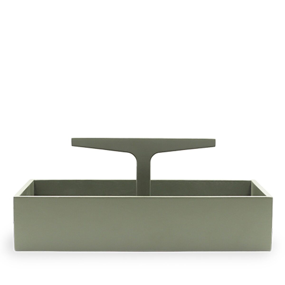 Toolbox Box Low Oak/ Green