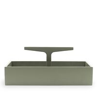 Toolbox Box Low Oak/ Green