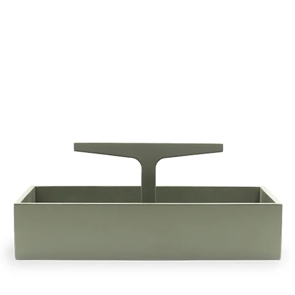 Coffret à Outils Bas de La Collection Ro, Chêne/ Vert