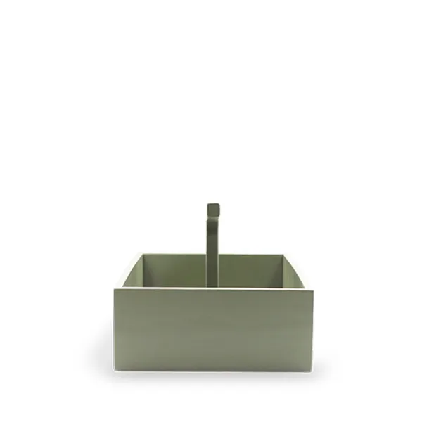 Coffret à Outils Bas de La Collection Ro, Chêne/ Vert