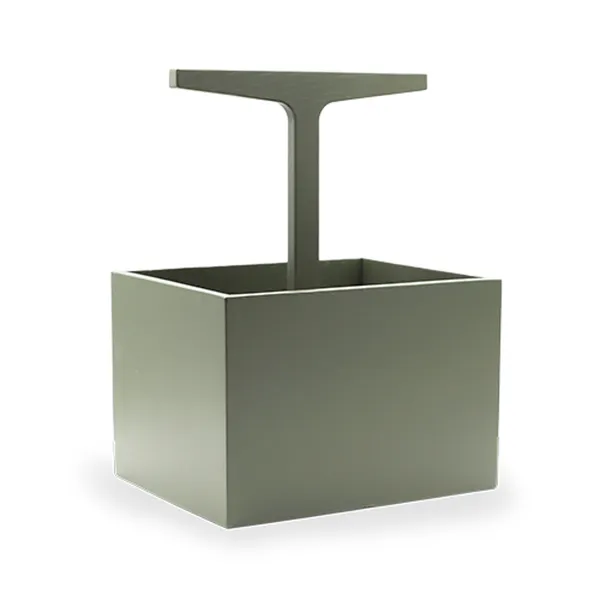 Toolbox Box High Oak/ Green