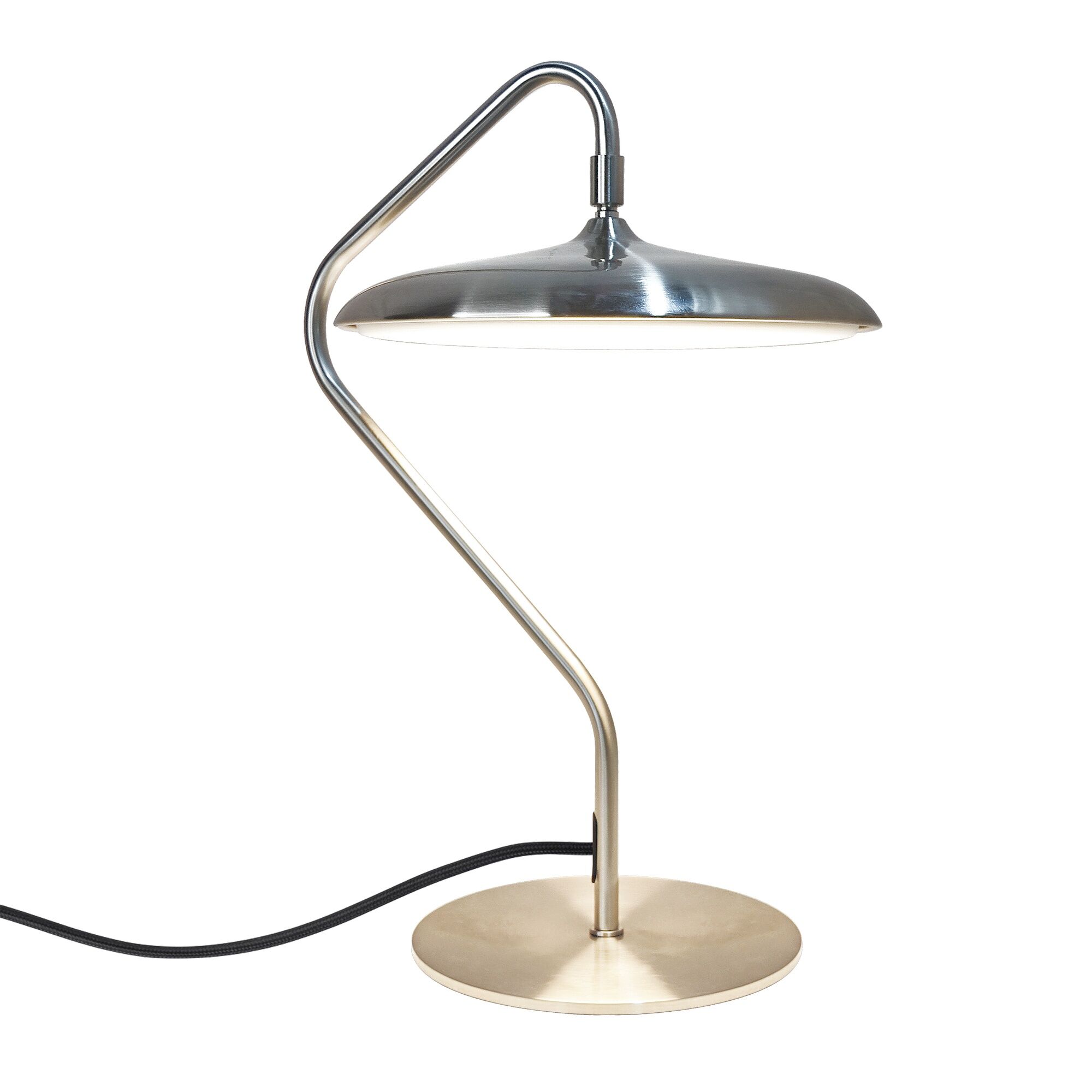 Design f&ouml;r Folket Bordslampa Rostfritt St&aring;l
