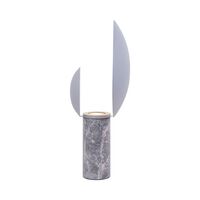 Caché Table Lamp Gray