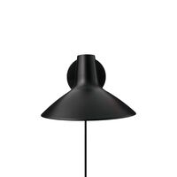 Darci Wall Lamp Short Black
