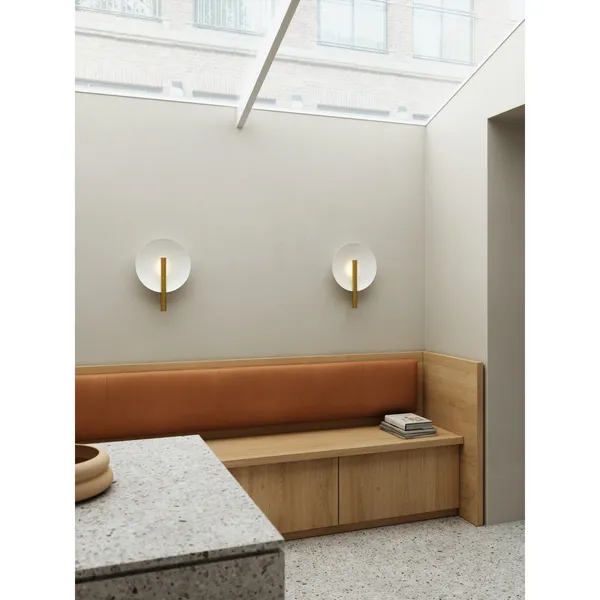 Furiko Wall Lamp Brushed Brass