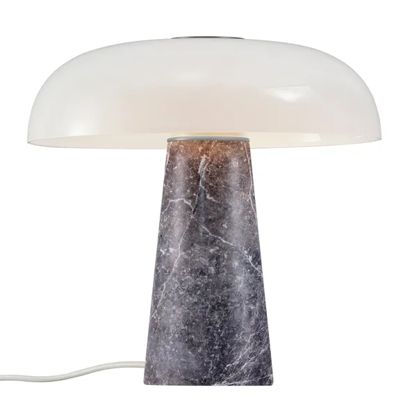 Lampa Stołowa Stołowa Glossy Szary