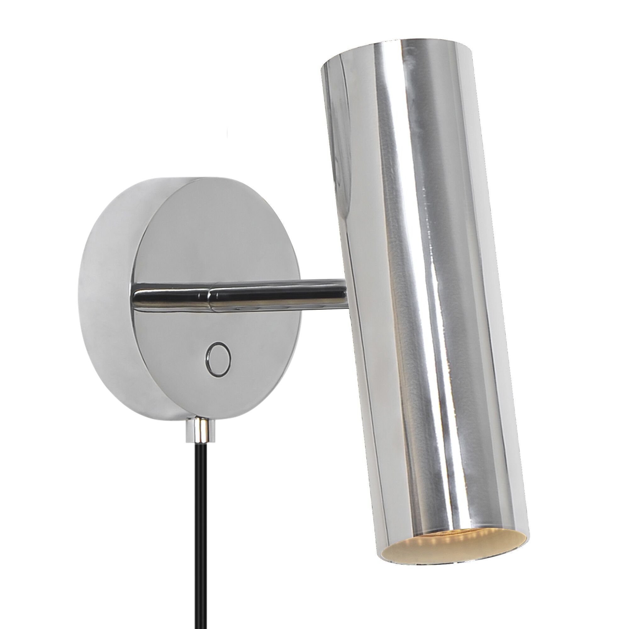 MIB 6 V&auml;gglampa Krom