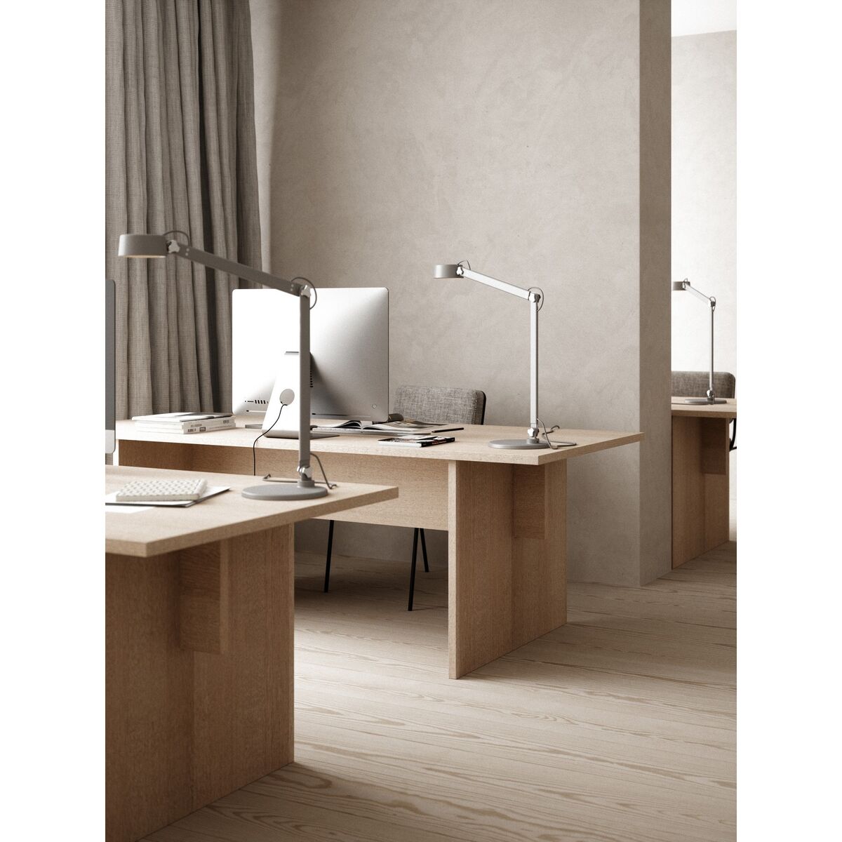 Nobu Table Lamp Gray